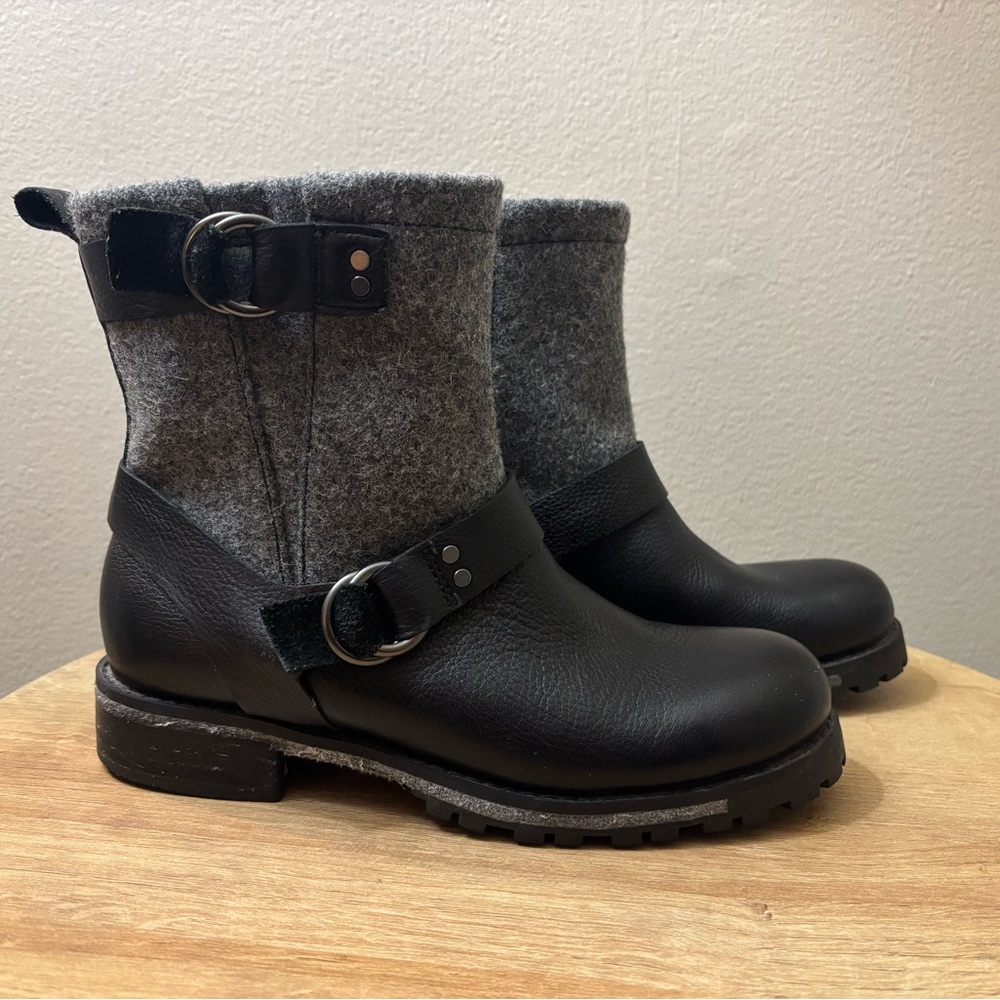 Women’s woolwich leather baltimore boots - Picture 2 of 9